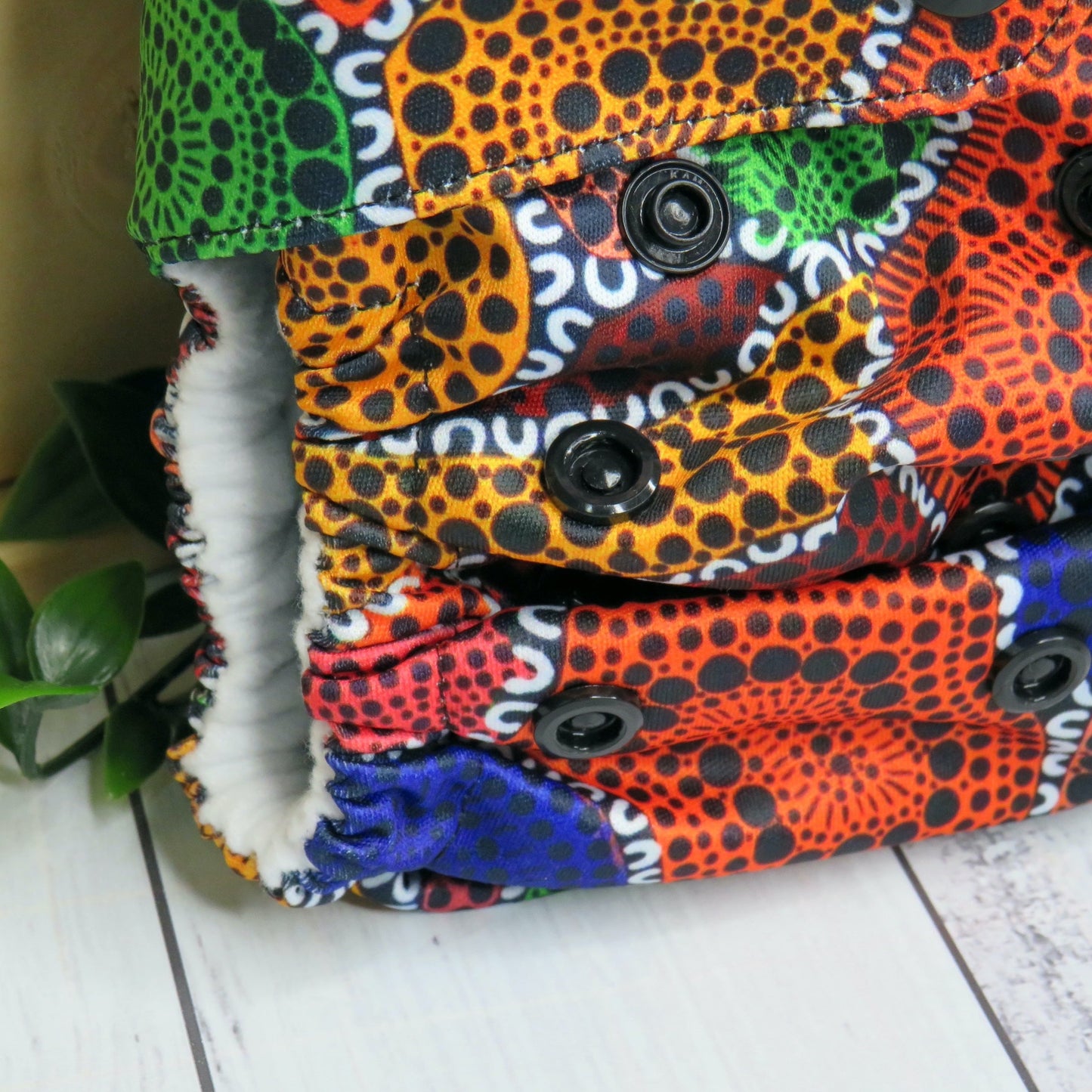 School Days - Double Row Cloth Nappy