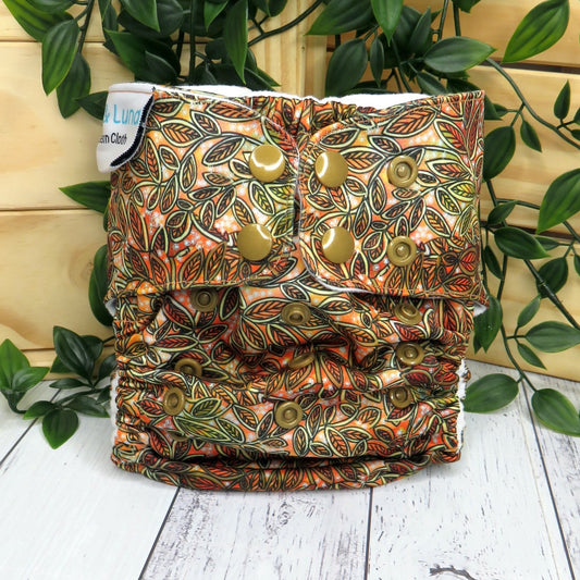 Wattle - Double Row Cloth Nappy