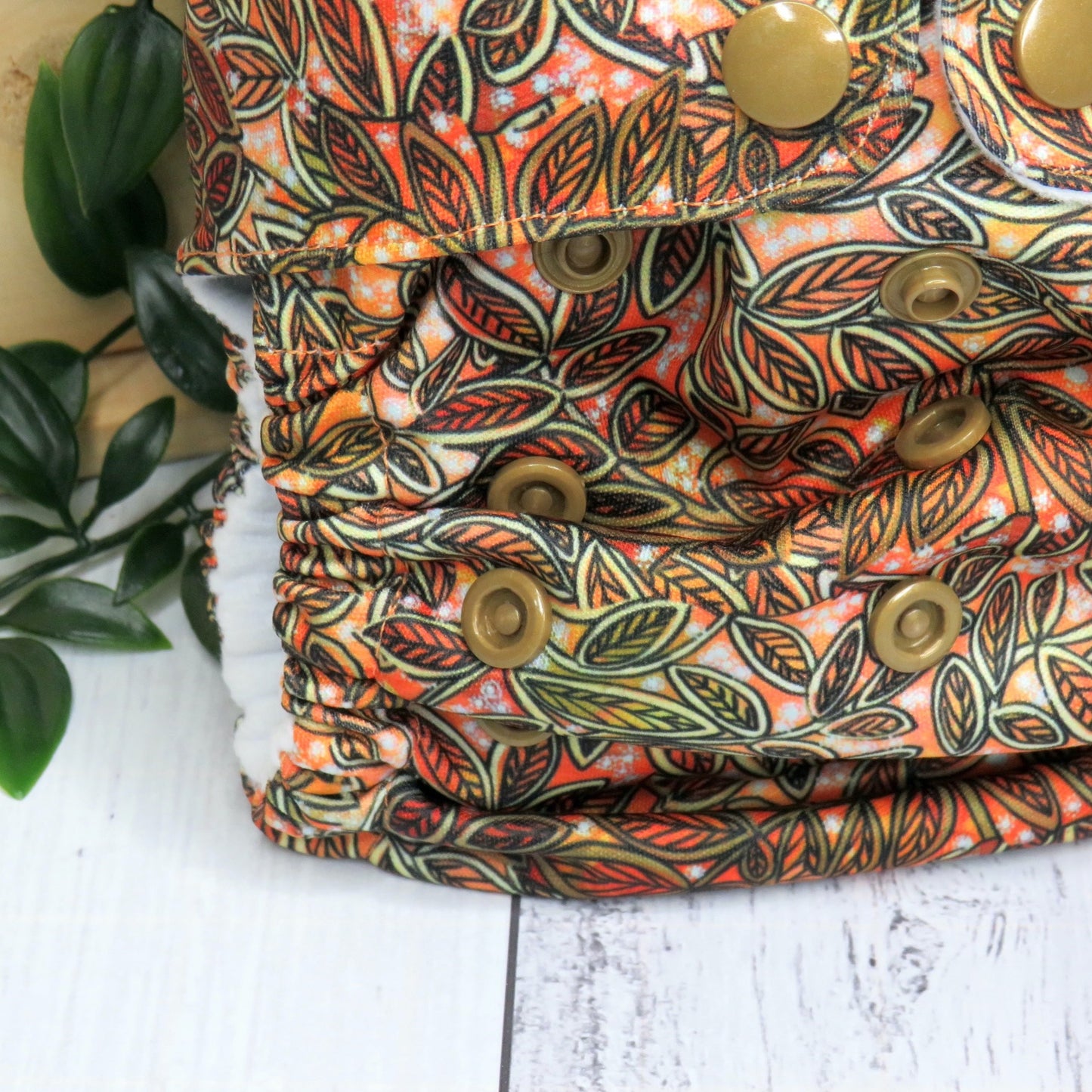 Wattle - Double Row Cloth Nappy