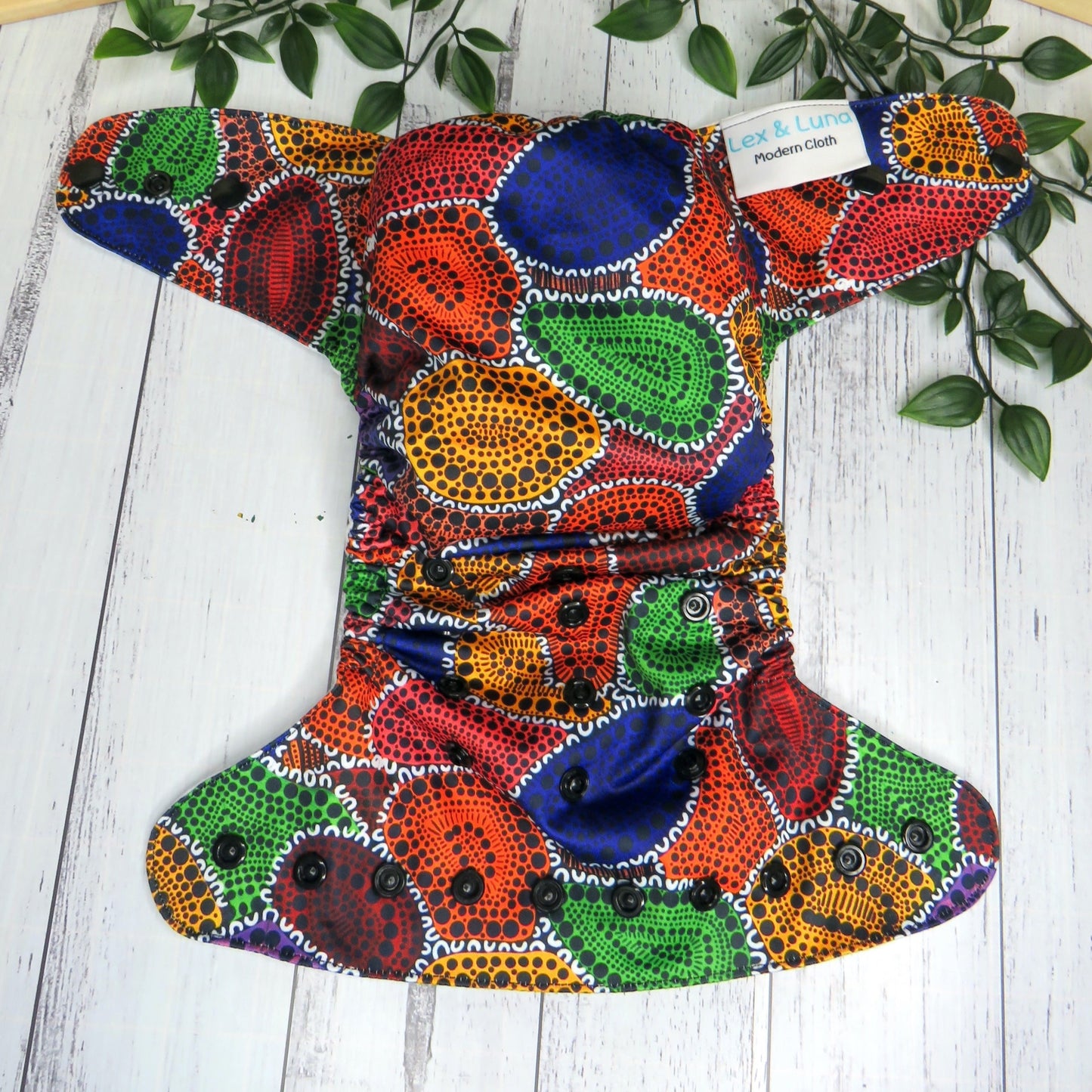 School Days - Single Row Cloth Nappy