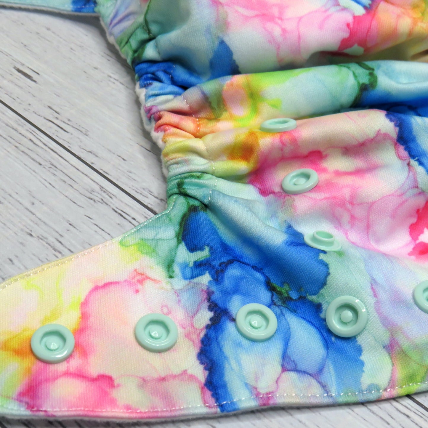 Ink Blobs - Newborn Cloth Nappy