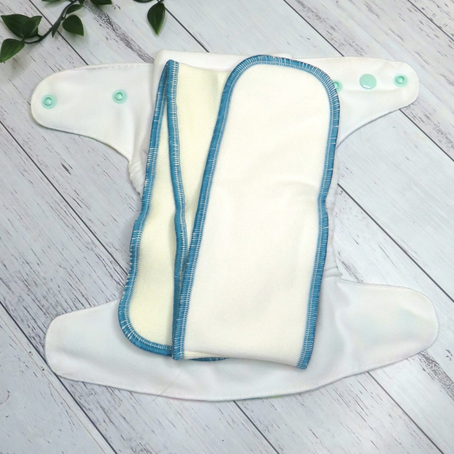 Ink Blobs - Newborn Cloth Nappy