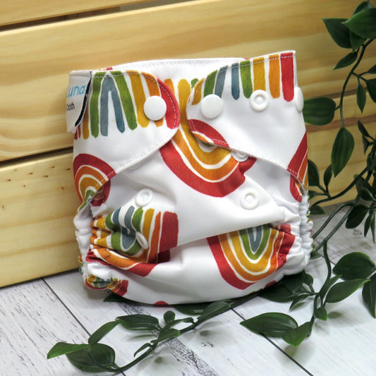 Rainbow of Hope - Newborn Cloth Nappy