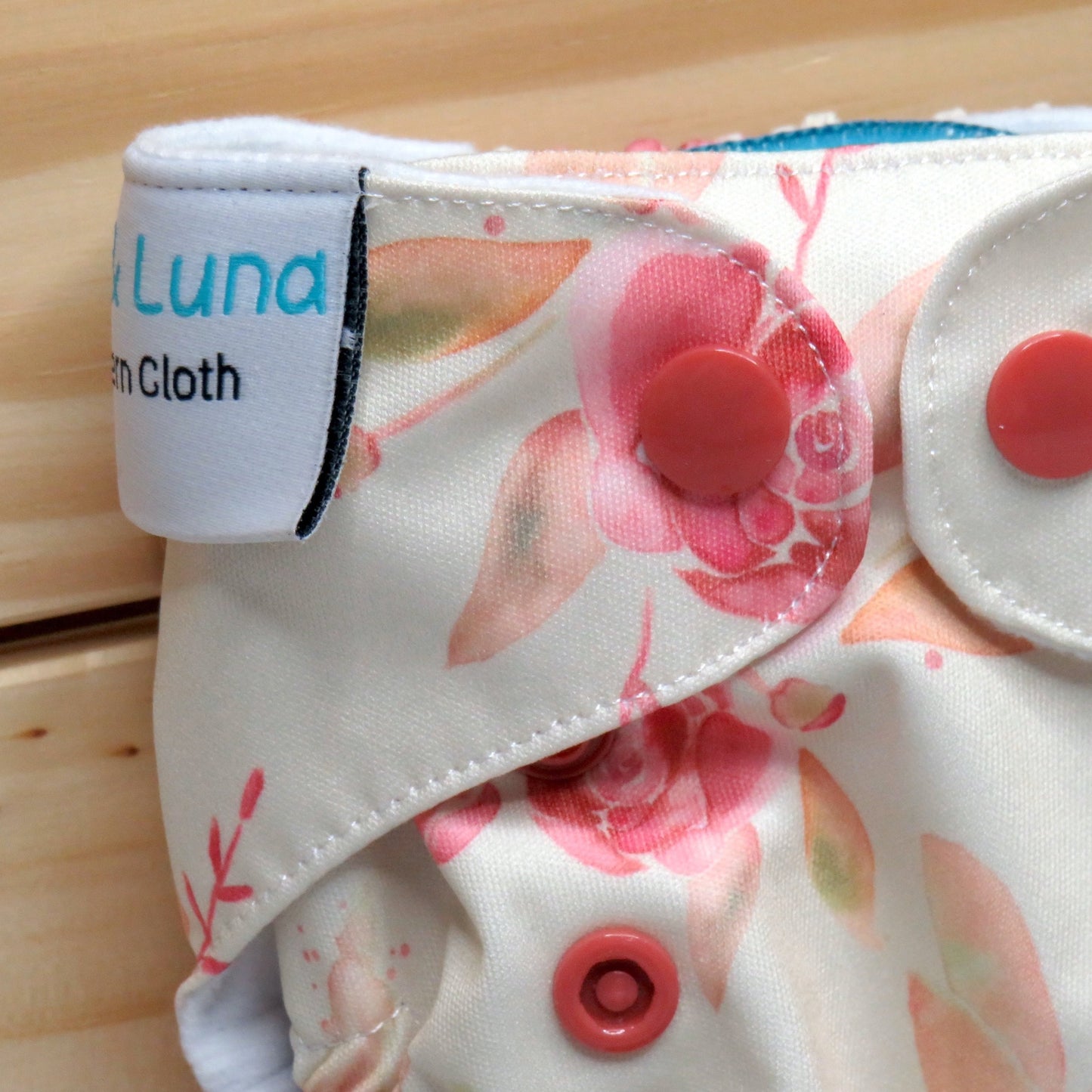 Vintage Blooms - Newborn Cloth Nappy