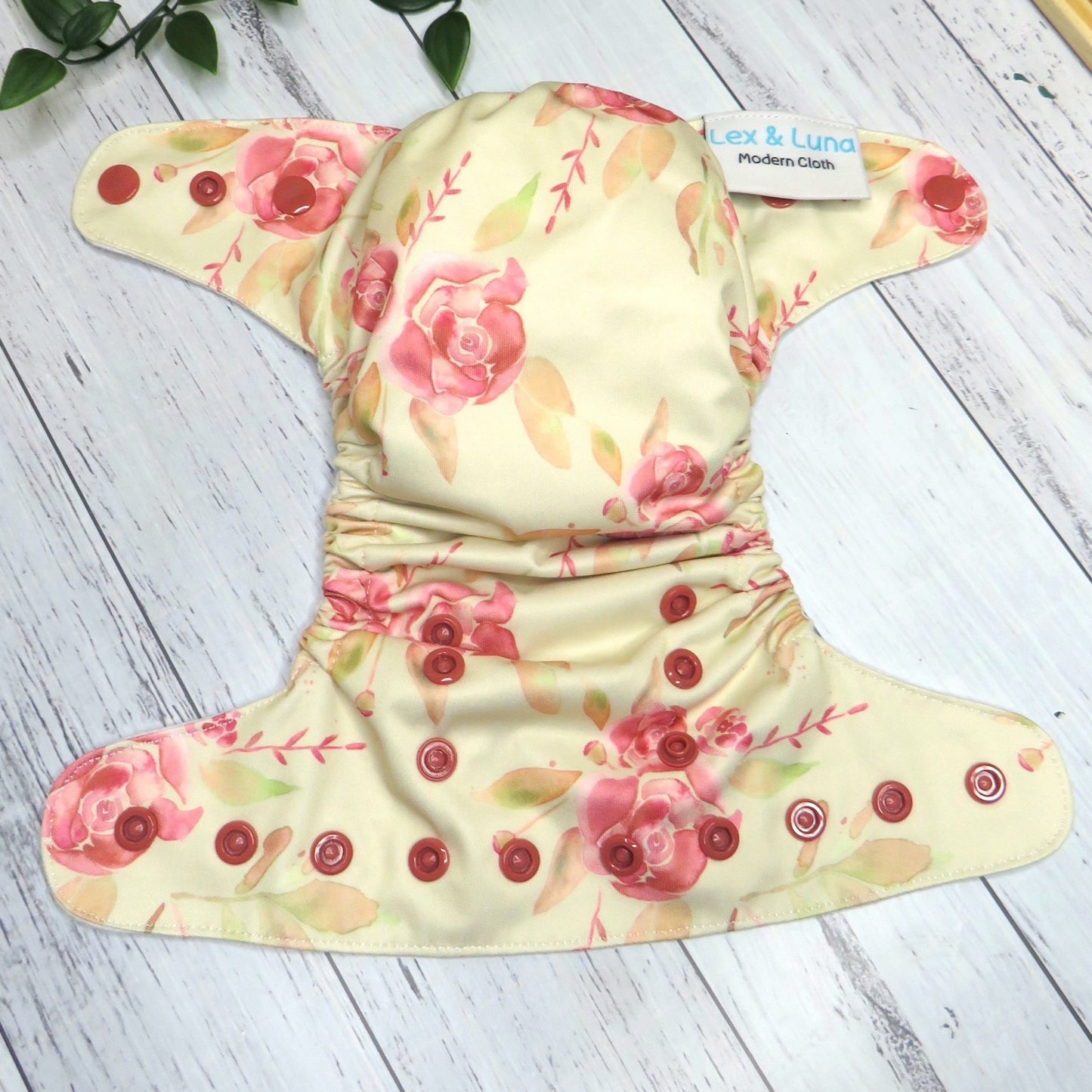 Vintage Blooms - Newborn Cloth Nappy