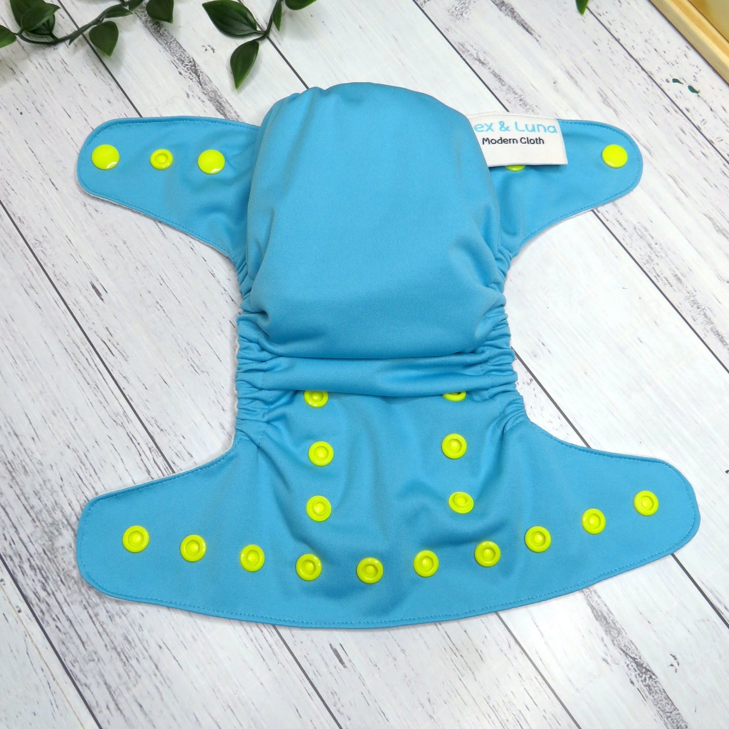 Luna Blue - Newborn Cloth Nappy