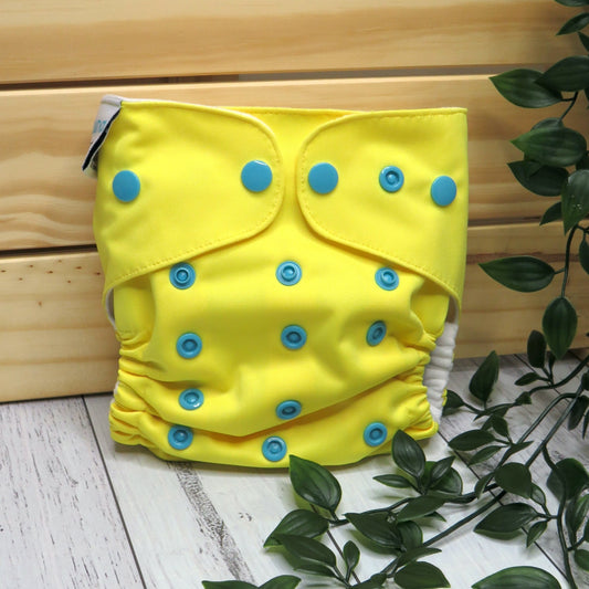 Yellow Lex - Single Row Cloth Nappy