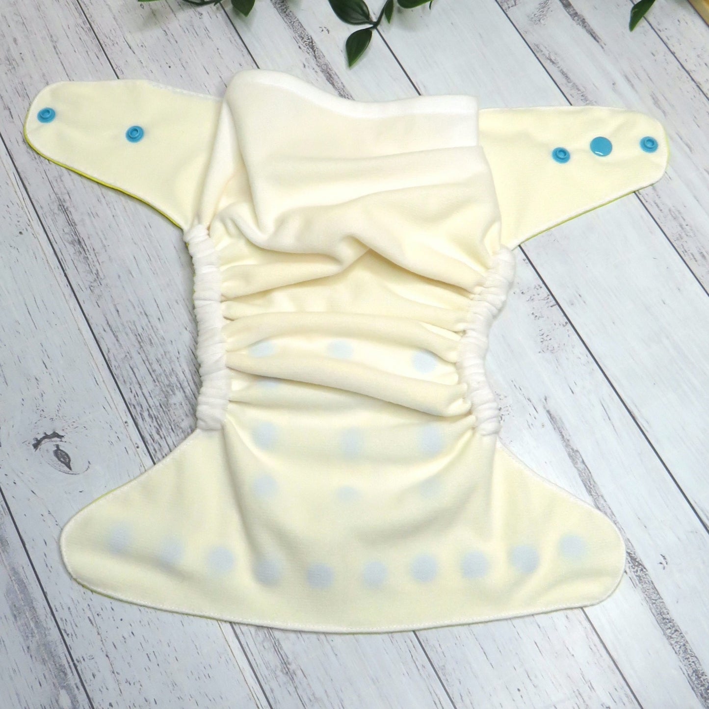 Yellow Lex - Single Row Cloth Nappy
