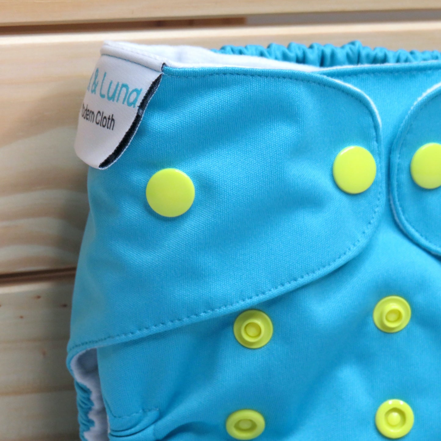 Luna Blue - Single Row Cloth Nappy