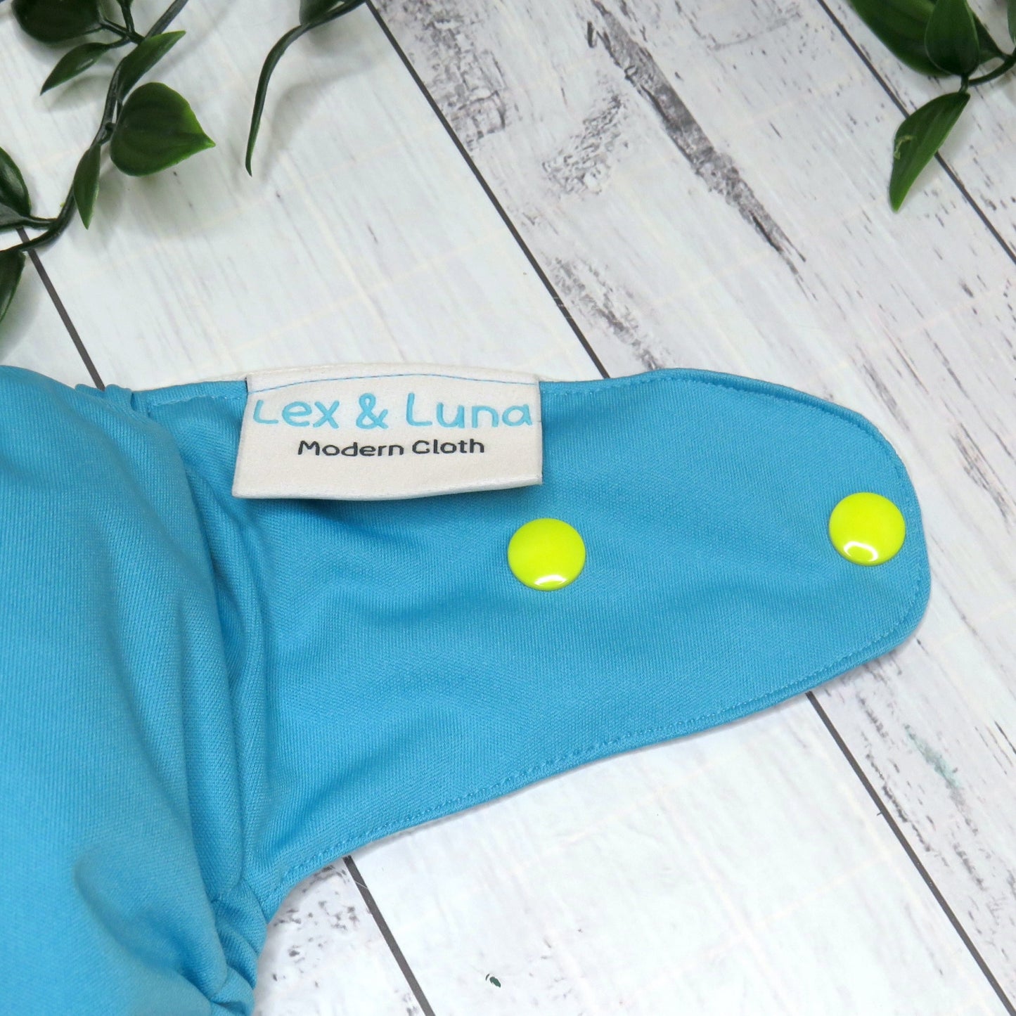 Luna Blue - Single Row Cloth Nappy