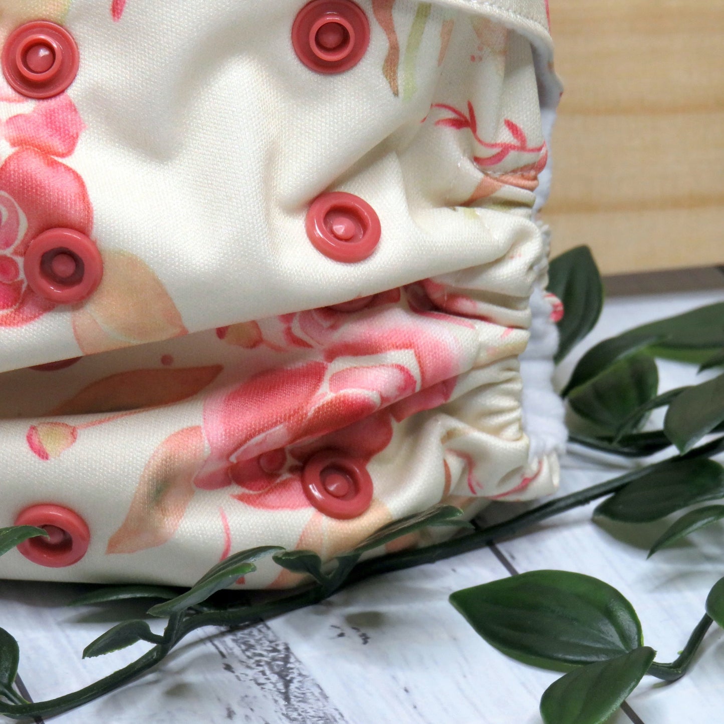 Vintage Blooms - Single Row Cloth Nappy