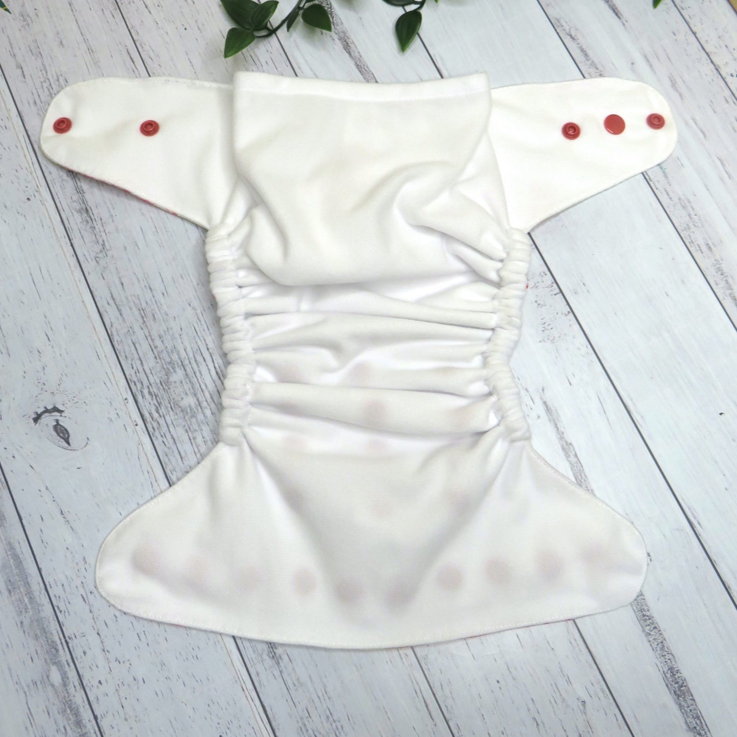 Vintage Blooms - Single Row Cloth Nappy