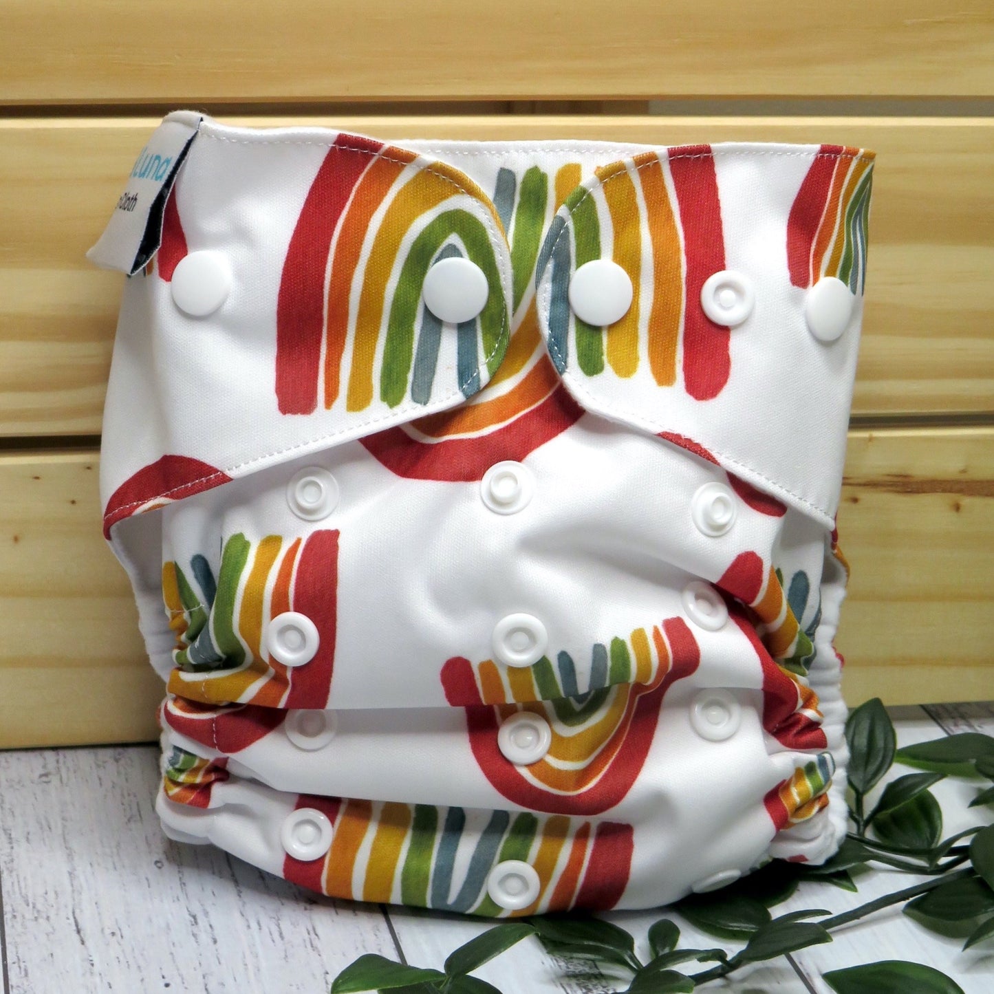 Rainbow of Hope - Single Row Cloth Nappy