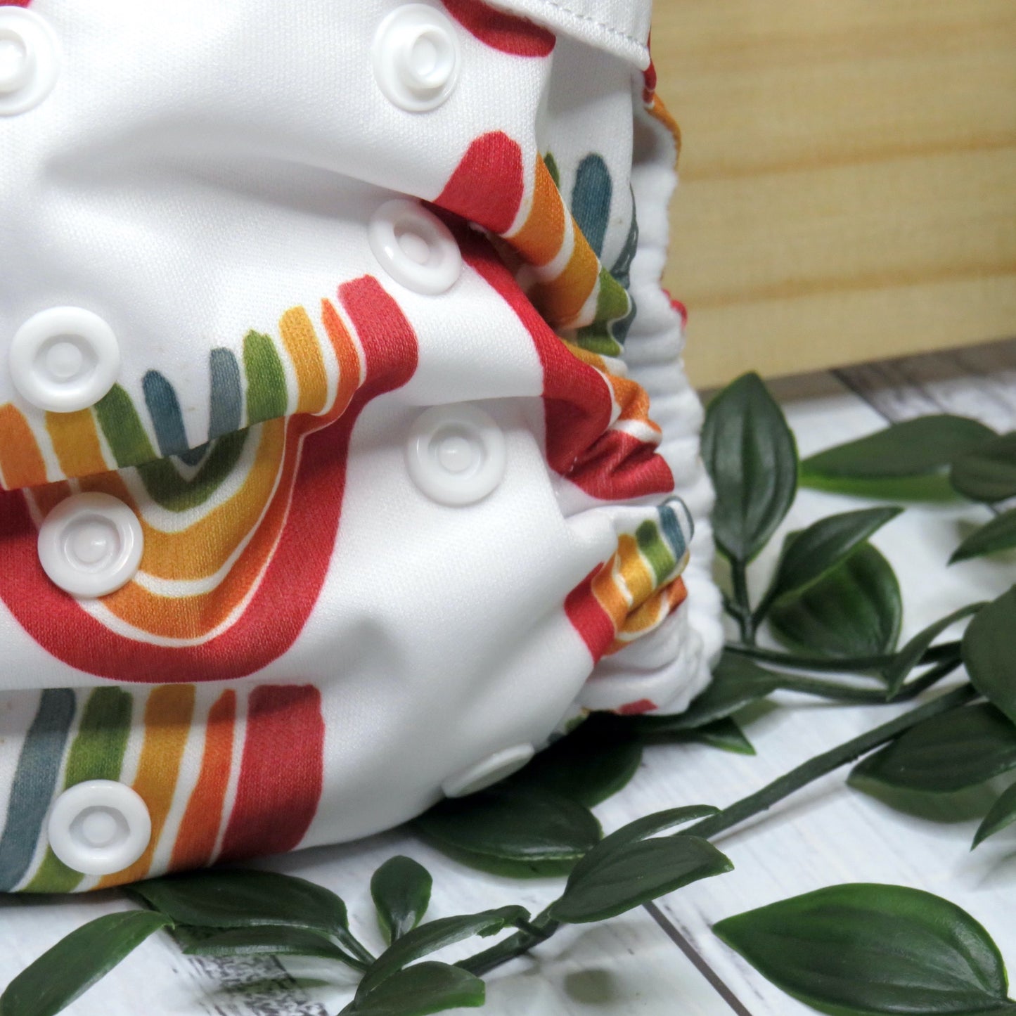 Rainbow of Hope - Single Row Cloth Nappy