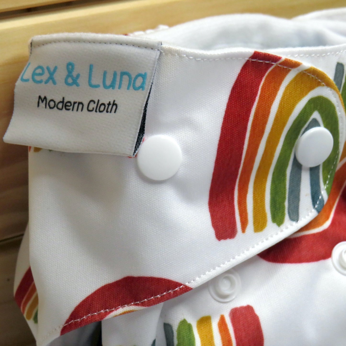 Rainbow of Hope - Single Row Cloth Nappy