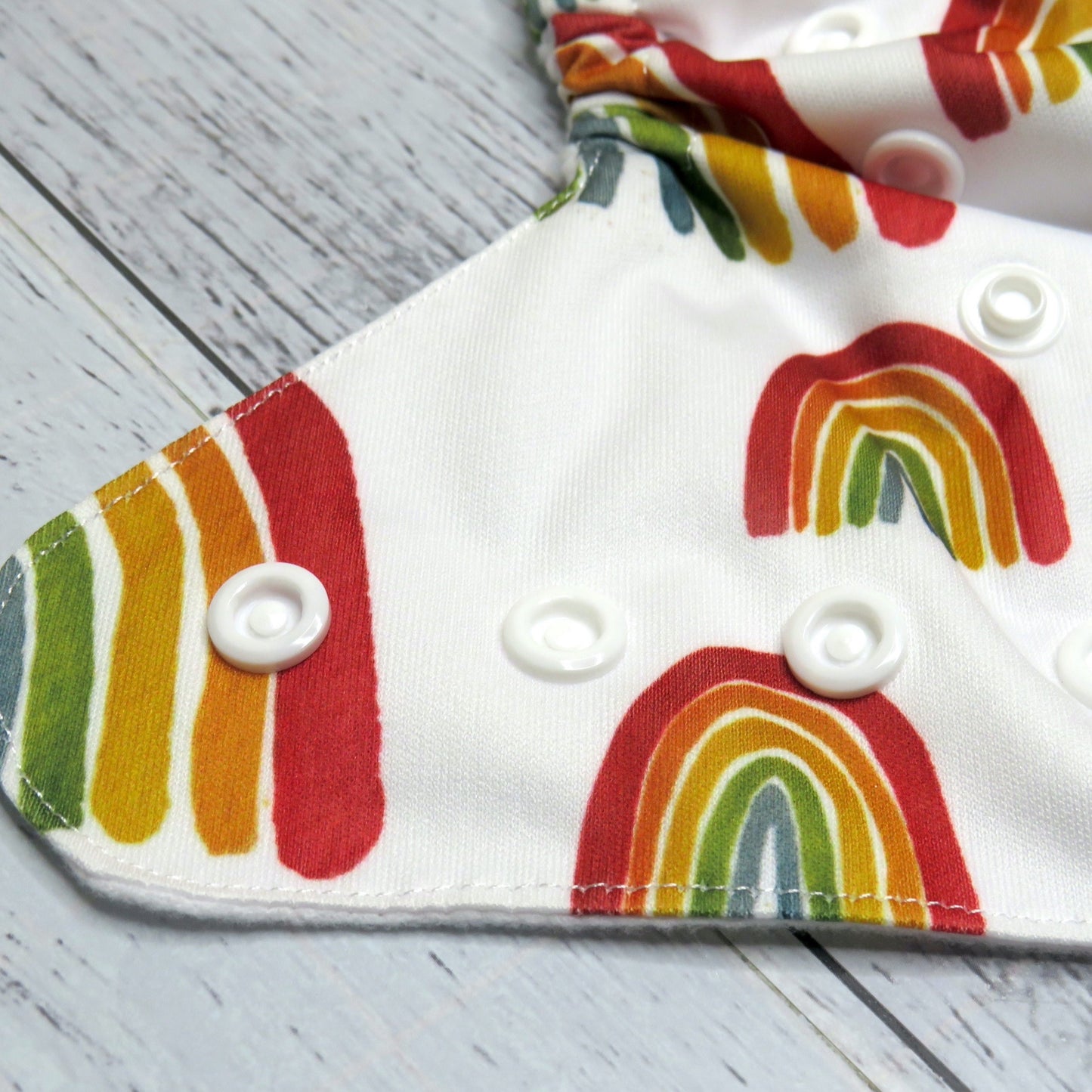 Rainbow of Hope - Single Row Cloth Nappy