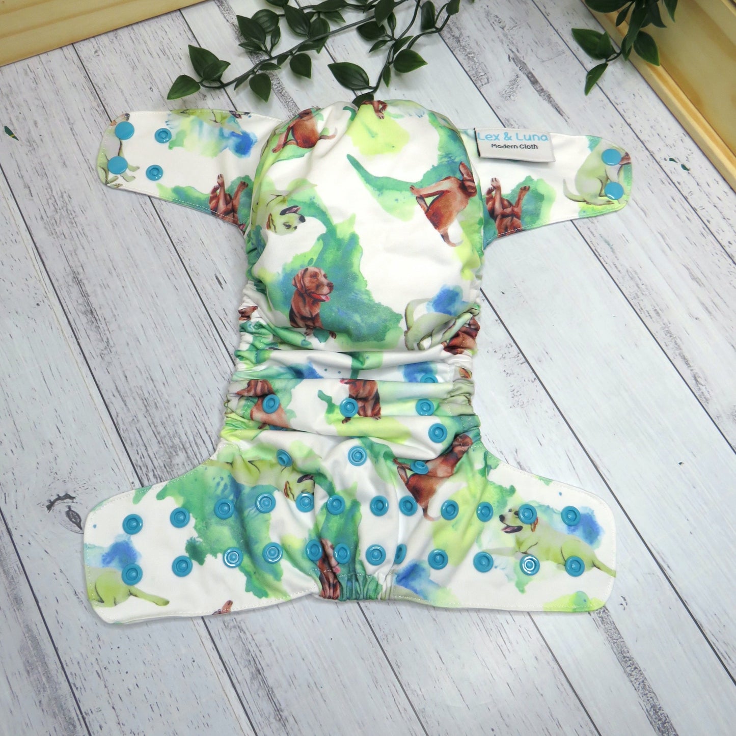 Lex & Luna - Double Row Cloth Nappy