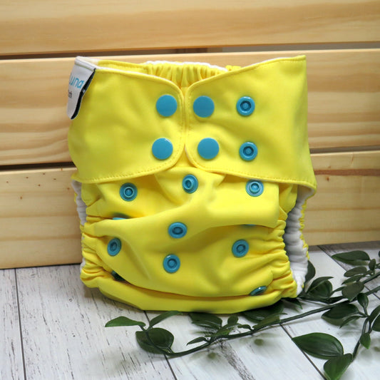 Yellow Lex - Double Row Cloth Nappy