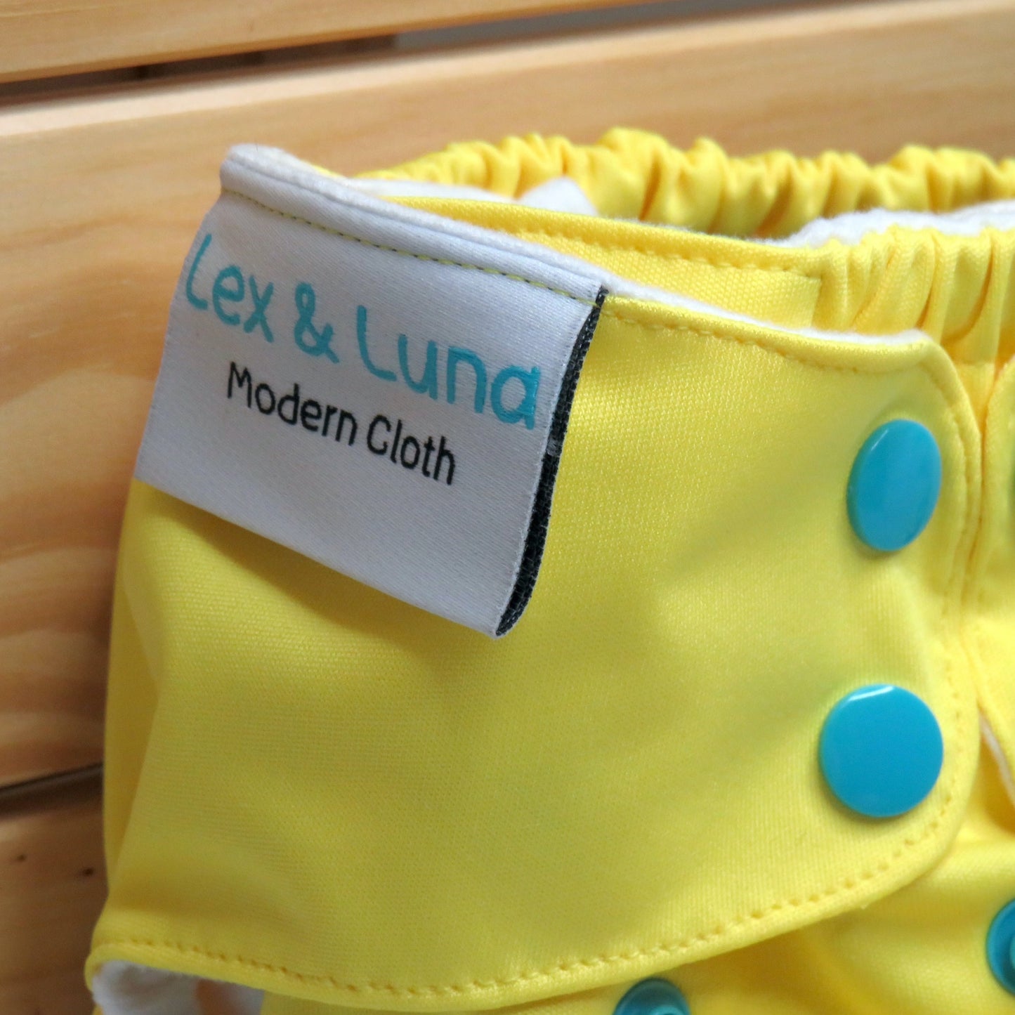 Yellow Lex - Double Row Cloth Nappy