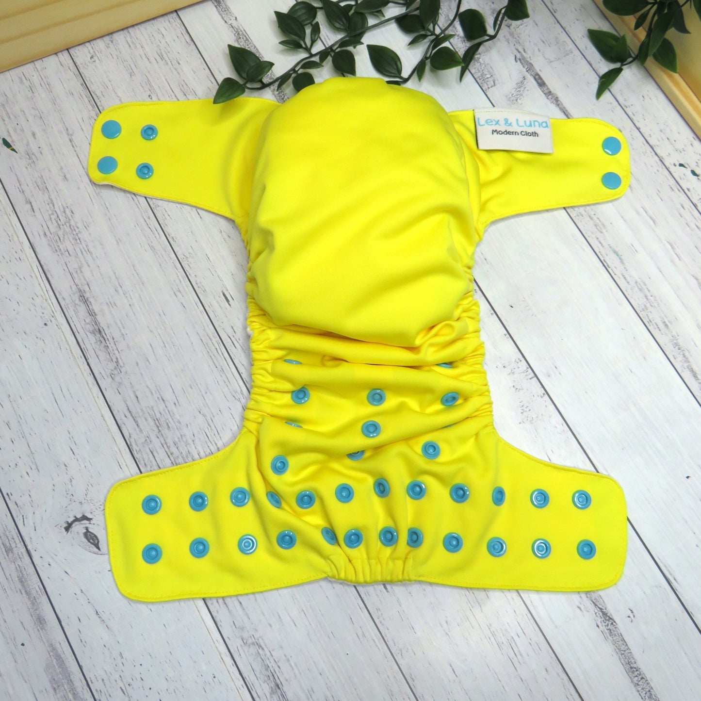 Yellow Lex - Double Row Cloth Nappy