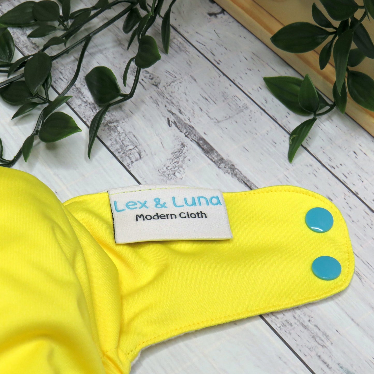 Yellow Lex - Double Row Cloth Nappy