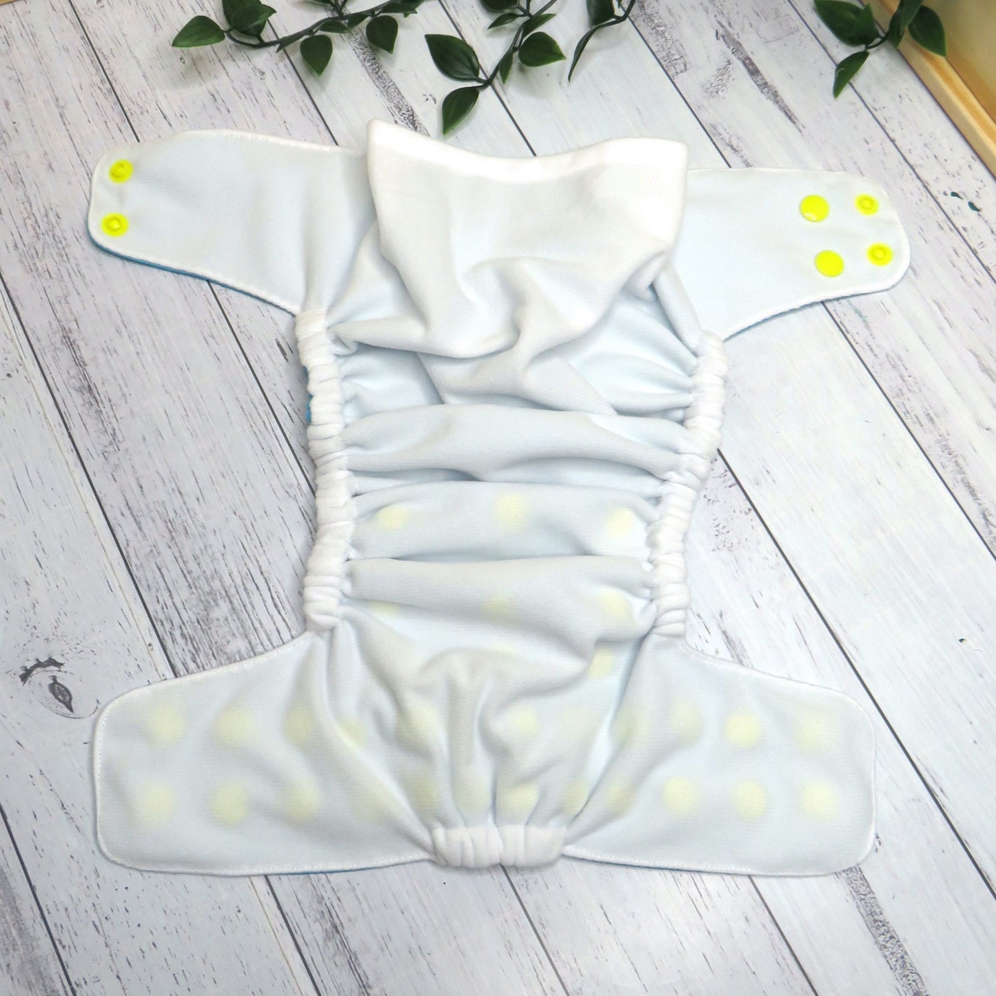 Luna Blue - Double Row Cloth Nappy