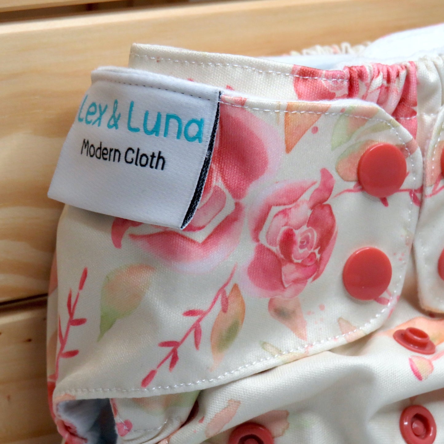 Vintage Blooms - Double Row Cloth Nappy