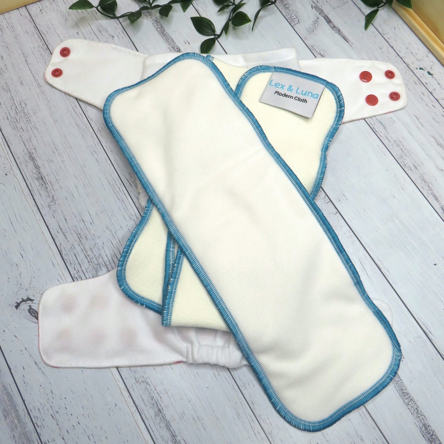Vintage Blooms - Double Row Cloth Nappy
