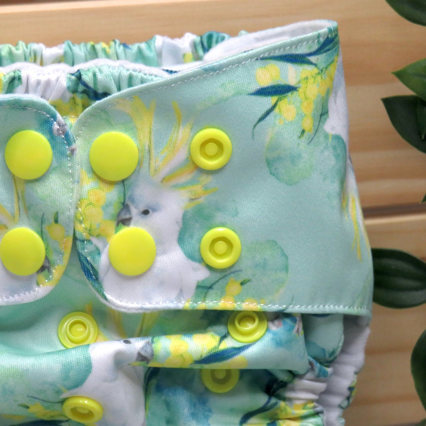 For Wattle - Double Row Cloth Nappy