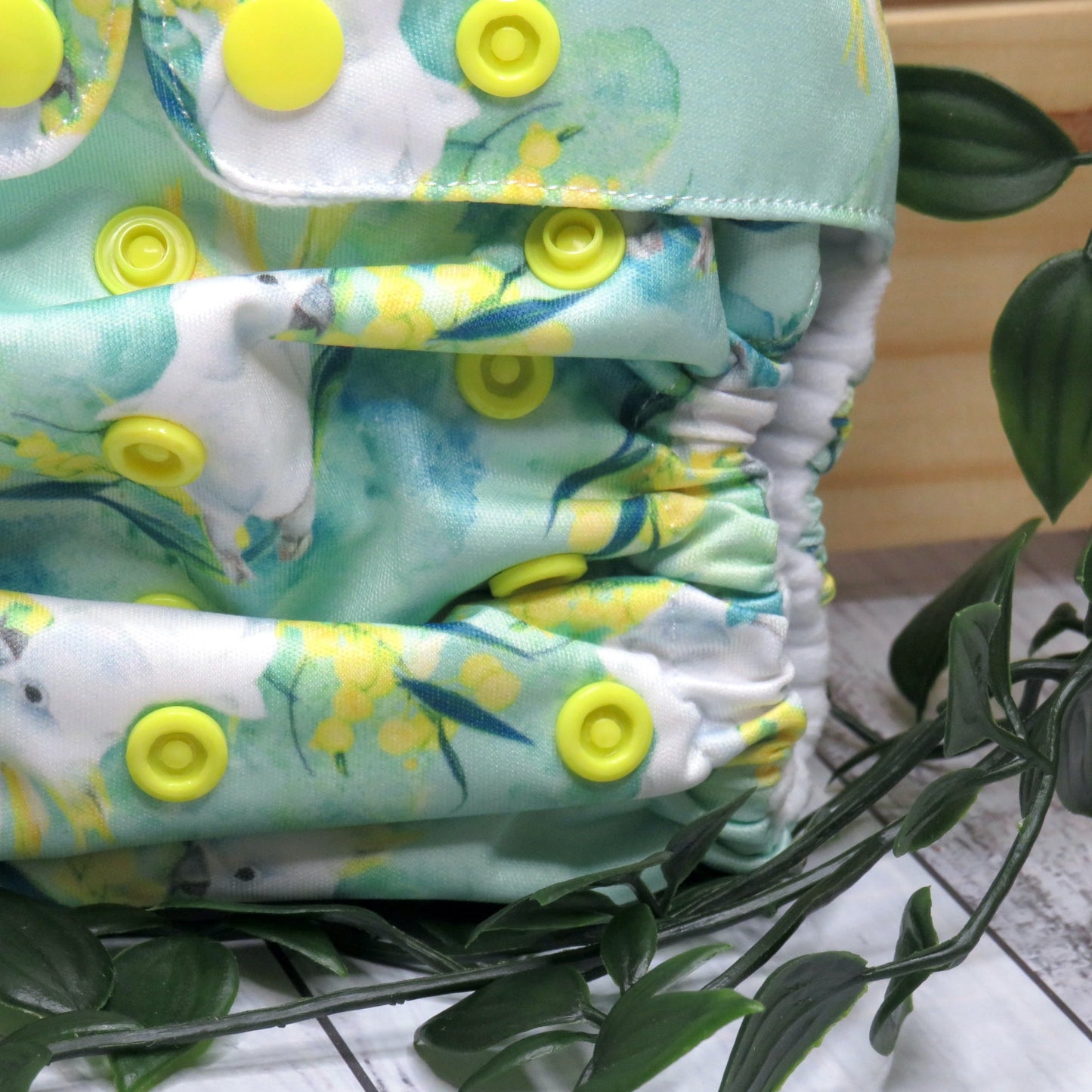 For Wattle - Double Row Cloth Nappy