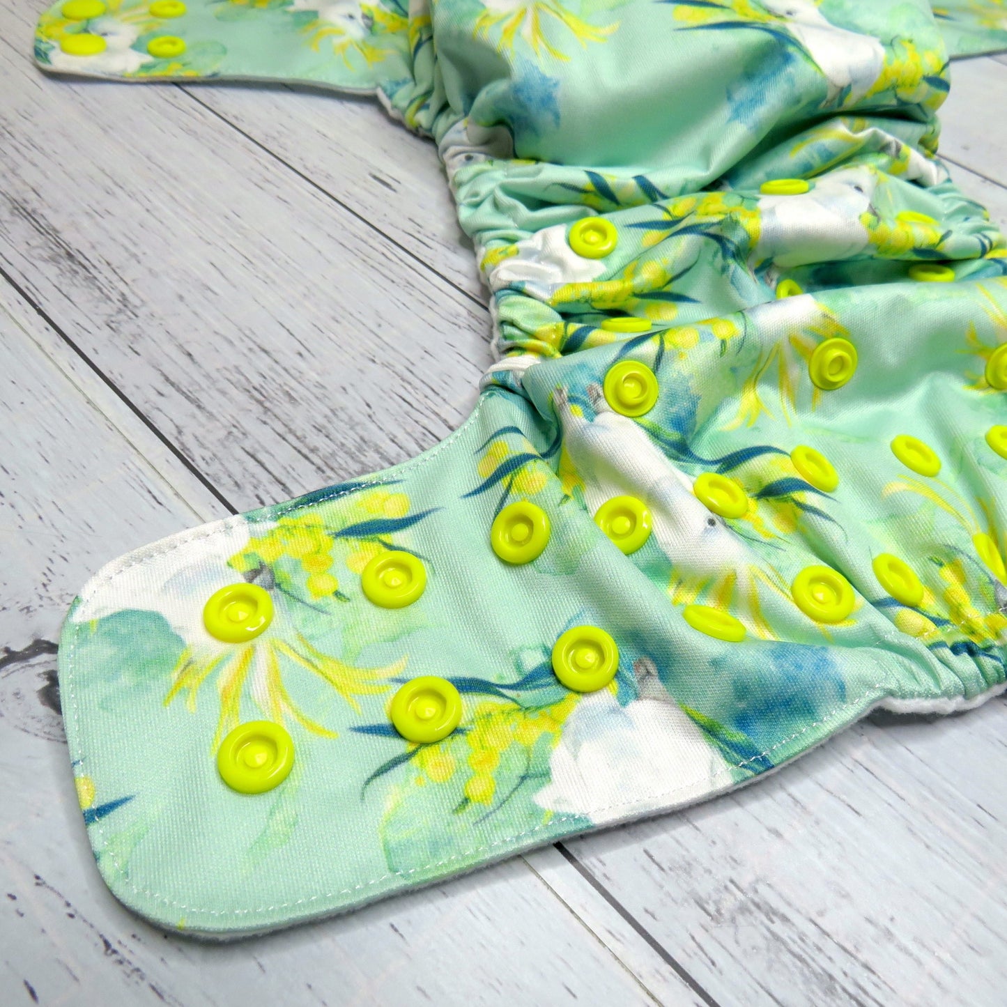 For Wattle - Double Row Cloth Nappy