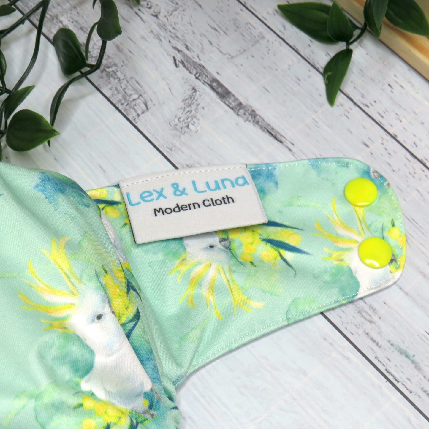 For Wattle - Double Row Cloth Nappy