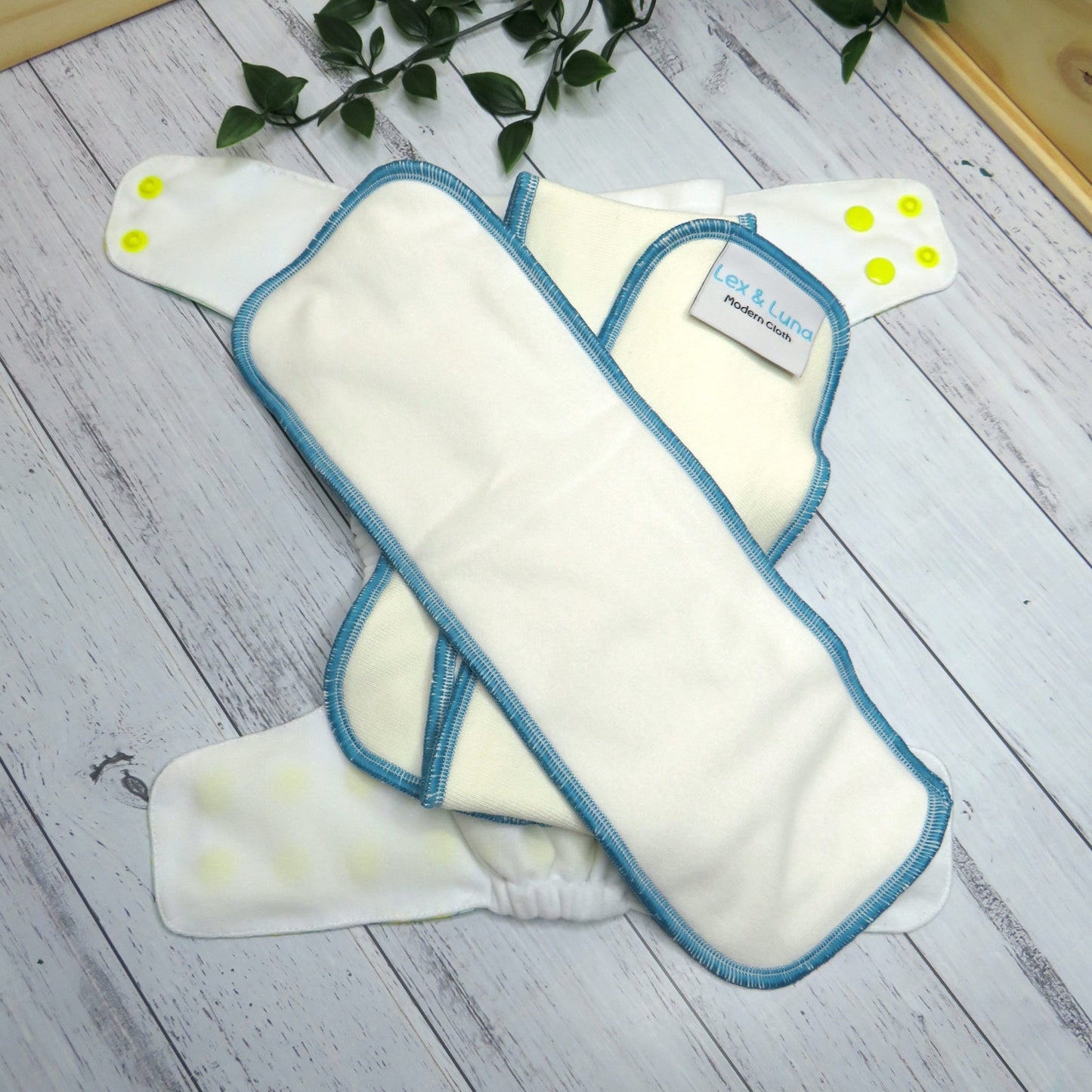 For Wattle - Double Row Cloth Nappy