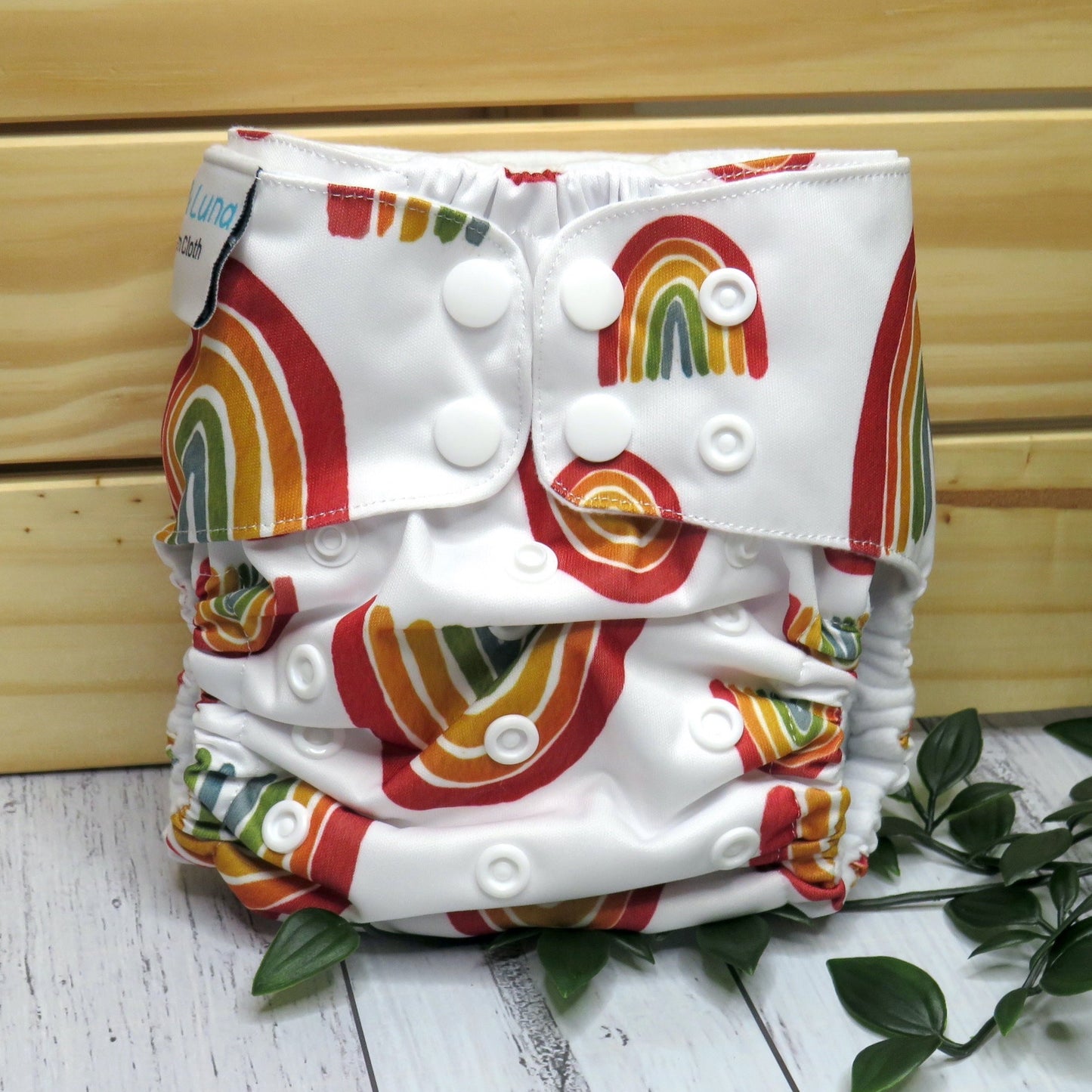 Rainbow of Hope - Double Row Cloth Nappy