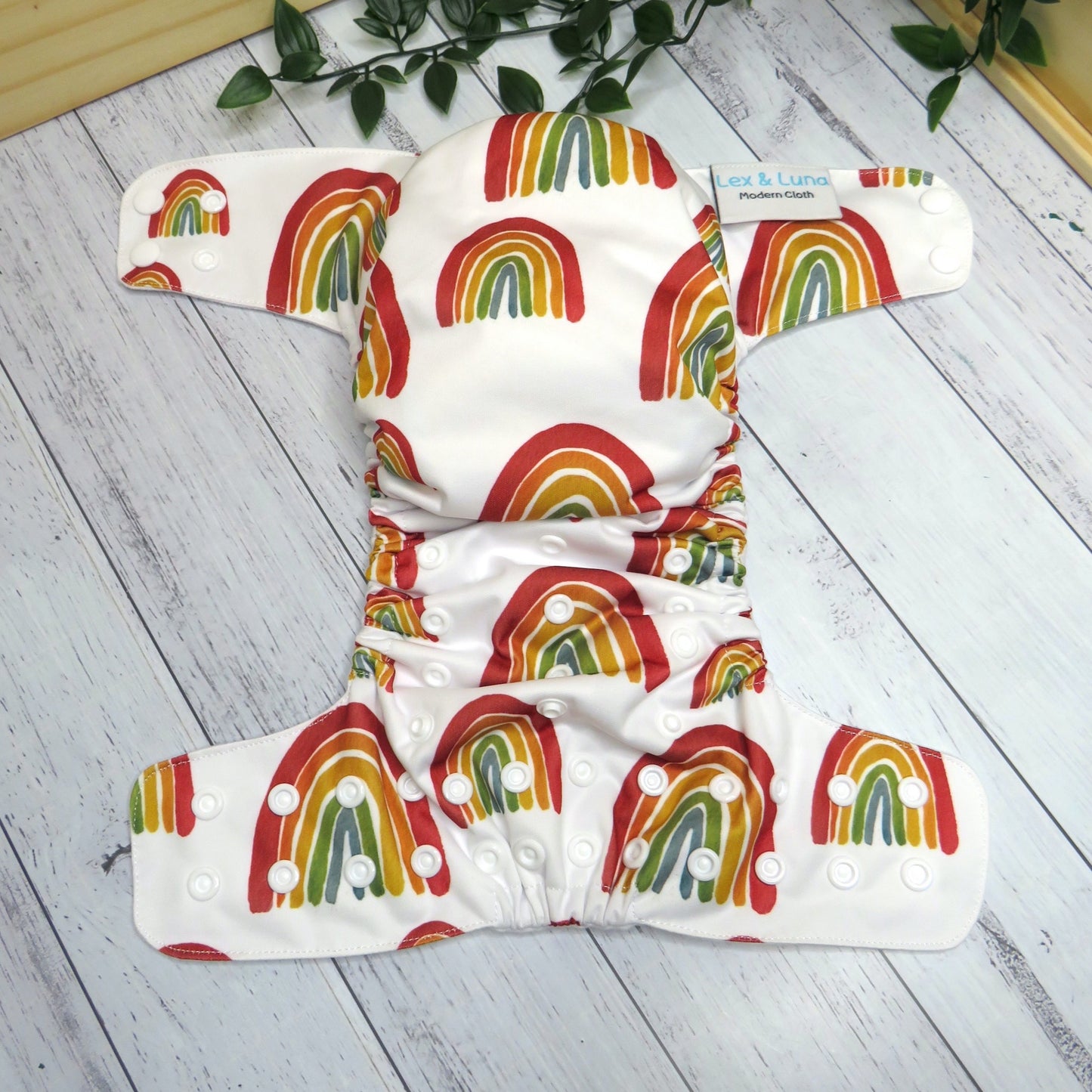 Rainbow of Hope - Double Row Cloth Nappy