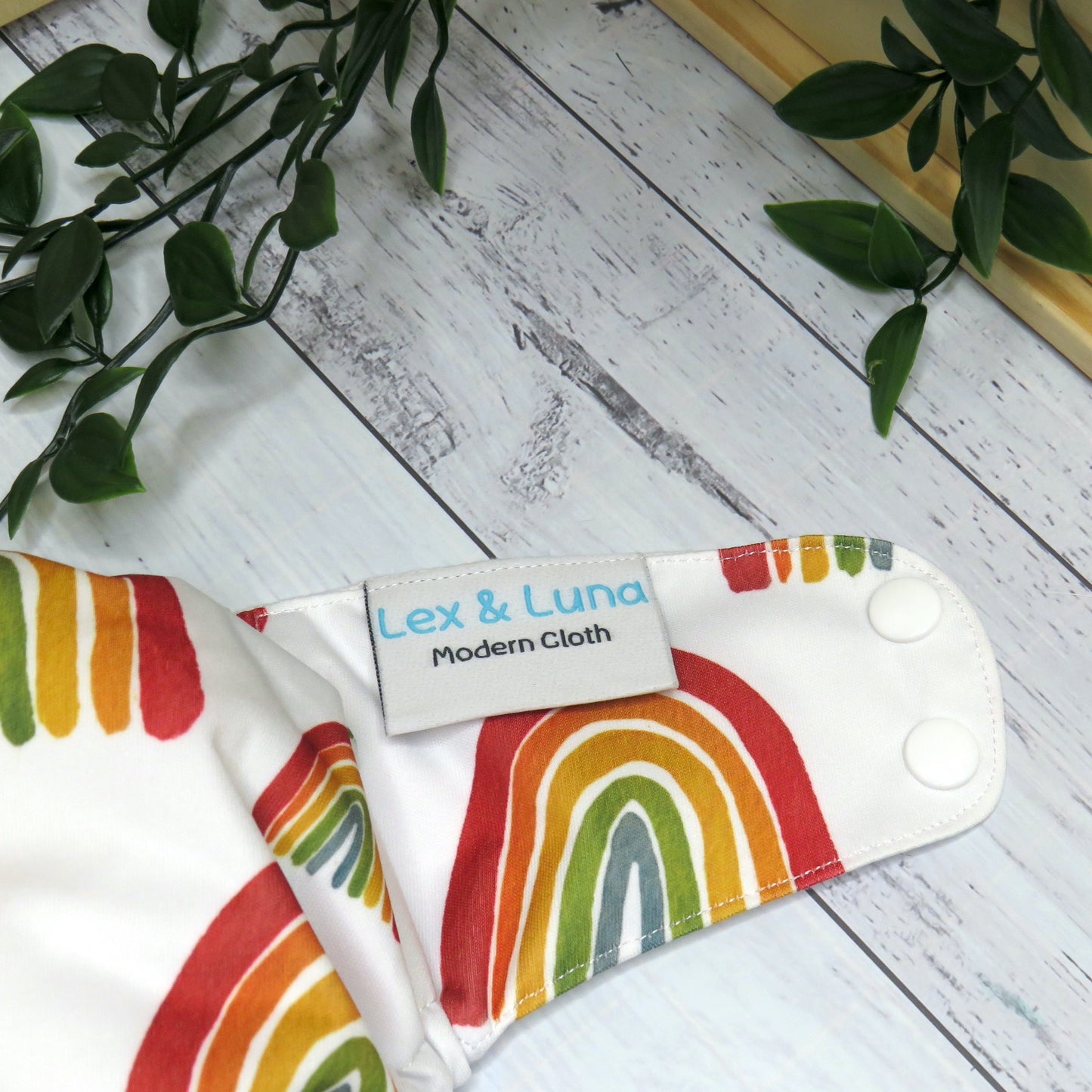 Rainbow of Hope - Double Row Cloth Nappy