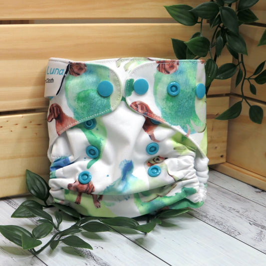 Lex & Luna - Newborn Cloth Nappy